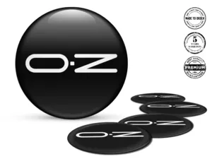 OZ Domed Stickers Edition Custom Rim Decals